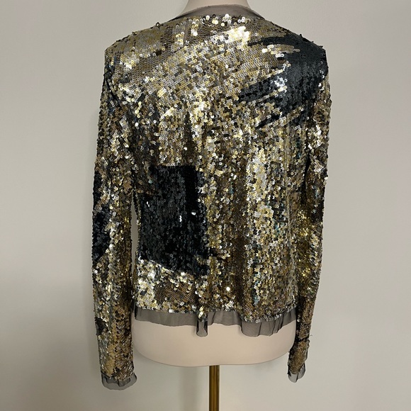 MaxAzria Collection Runway Sequin Jacket - Picture 4 of 12